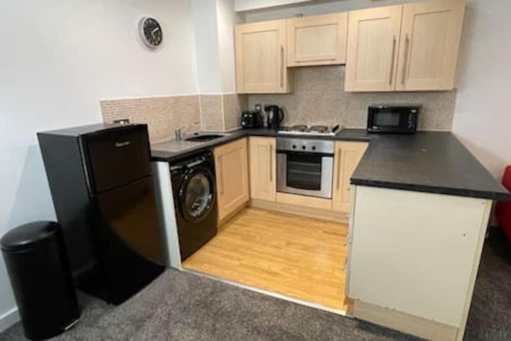 Moda Wigan 2 - Stylish 2 Bed In Central Wigan Esterno foto
